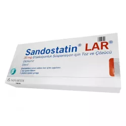 Сандостатин Лар 30 мг (Октреотид 30 мг) микросферы для приг. сусп. для в/м введ. 1 флакон фото